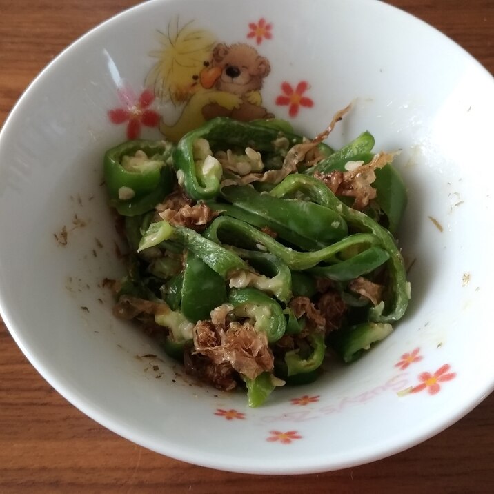 ピーマンのマヨ味噌和え